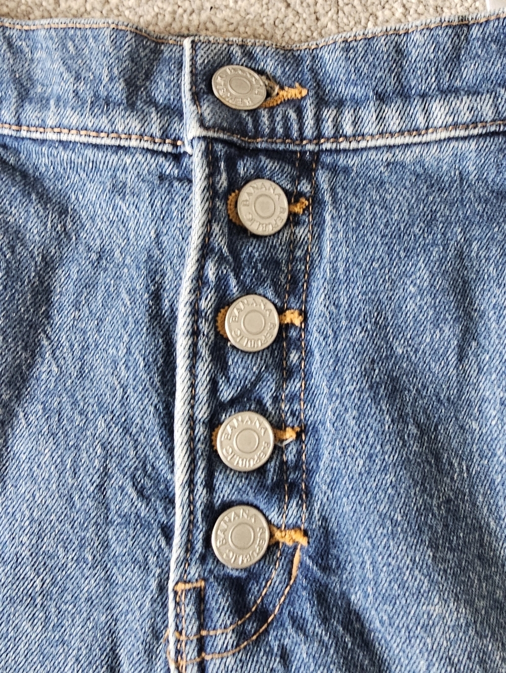 Banana Republic High Waist Button Fly Jean Shorts - Picture 9 of 9